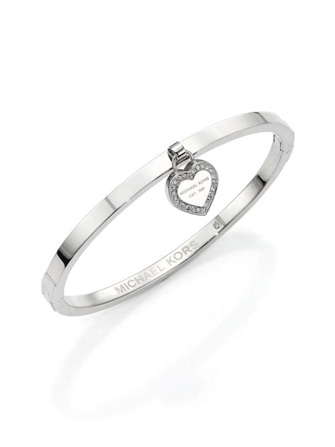 michael kors charms for bracelet|michael kors sterling silver bracelet.